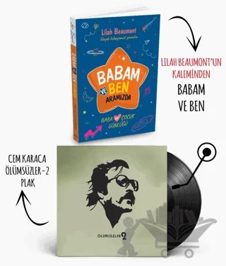 Plaklı Kitaplar - Babam ve Ben - Cem Karaca Ölümsüzler - 2 – Lilah Beaumont – Halk Kitabevi kitap kapağı