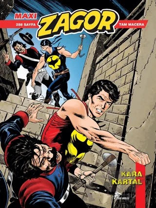 Zagor 22 - Kara Kartal – Jacopo Rauch – Çizgi Düşler Yayınevi kitap kapağı