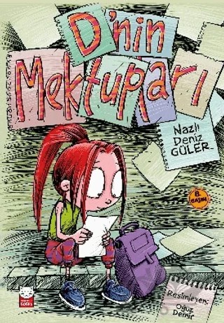 D'nin Mektupları – Nazlı Deniz Güler – Kırmızı Kedi Çocuk kitap kapağı