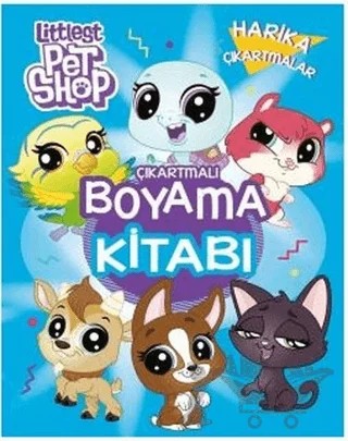 Littlest Pet Shop - Çıkartmalı Boyama Kitabı – Kolektif – Doğan Egmont Yayıncılık kitap kapağı