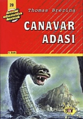 Canavar Adası – Thomas Brezina – Say Çocuk kitap kapağı
