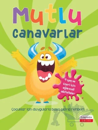Mutlu Canavarlar – Anna Prudente-Poulton – Literatür Çocuk kitap kapağı