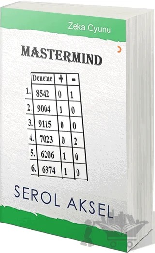 Mastermind – Serol Aksel – Cinius Yayınları kitap kapağı