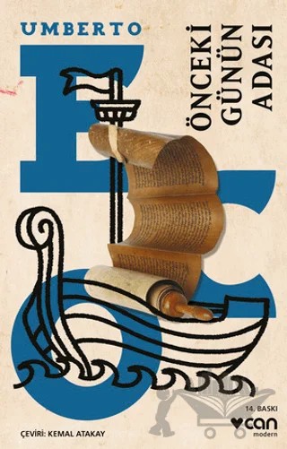 Önceki Günün Adası – Umberto Eco – Can Yayınları kitap kapağı