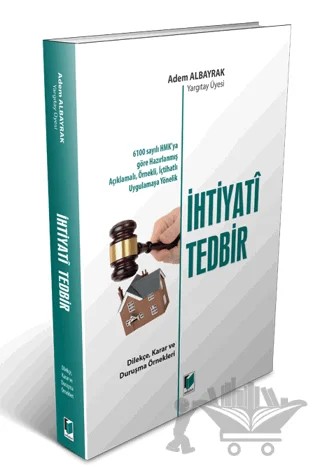 İhtiyati Tedbir – Adem Albayrak – Adalet Yayınevi kitap kapağı
