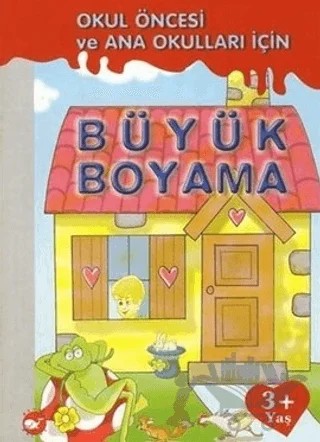Büyük Boyama / Cincin Boyama Okul Öncesi ve Ana Okulları İçin – Kolektif – Beyaz Balina Yayınları kitap kapağı