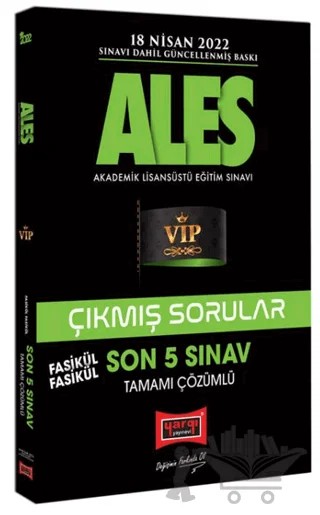 2022 ALES Son 5 Sınav Tamamı Çözümlü Fasikül Fasikül Çıkmış Sorular – Kolektif – Yargı Yayınevi kitap kapağı