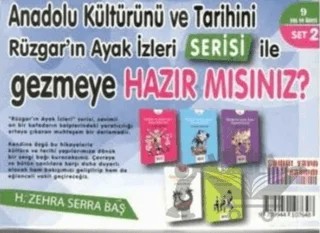 Rüzgar'ın Ayak İzleri Set 2 (5 Kitap Takım) – H. Zehra Serra Baş – Somut Yayınları kitap kapağı