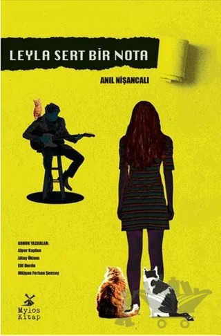 Leyla Sert Bir Nota – Anıl Nişancalı – Mylos Kitap kitap kapağı