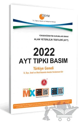 2022 AYT Tıpkı Basım Deneme Kitapçığı – Kolektif – A Yayınları kitap kapağı