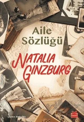 Aile Sözlüğü – Natalia Ginzburg – Kırmızı Kedi Yayınevi kitap kapağı