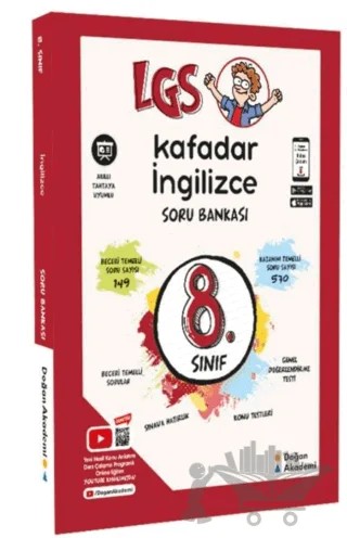 8. Sınıf Kafadar İngilizce Soru Bankası – Kolektif – Doğan Akademi kitap kapağı