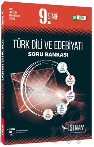 9. Sınıf Türk Dili ve Edebiyatı Soru Bankası – Kolektif – Sınav Yayınları kitap kapağı