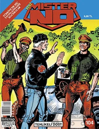 Mister No Sayı: 104 Tehlikeli Dost – Lal Kitap kitap kapağı