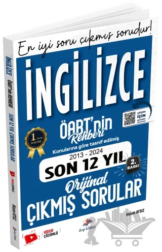 2025 ÖABT MEB-AGS nin Rehberi İngilizce Öğretmenliği Çıkmış Sorular Son 12 Yıl Çözümlü – Hasan Atsız – Dizgi Kitap kitap kapağı