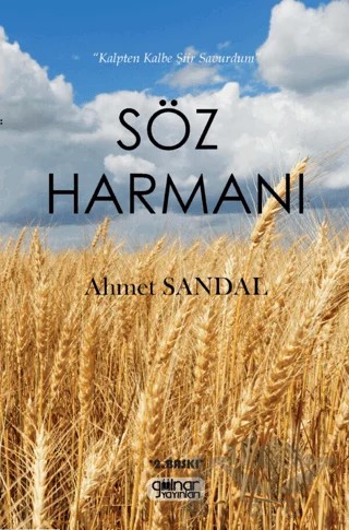 Söz Harmanı – Ahmet Sandal – Gülnar Yayınları kitap kapağı