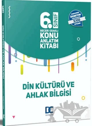 6. Sınıf Din Kültürü ve Ahlak Bilgisi Beceri Odaklı Konu Anlatım Kitabı – Kolektif – Doğru Cevap Yayınları kitap kapağı