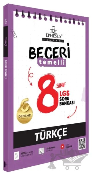8. Sınıf LGS Beceri Temelli Türkçe Soru Bankası – Kolektif – Ephesus Akademi kitap kapağı