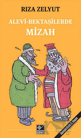 Alevi-Bektaşilerde Mizah – Rıza Zelyut – Kaynak Yayınları kitap kapağı