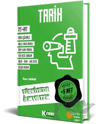5 Net Garantili Tarih – Kolektif – Kriter Akademi kitap kapağı