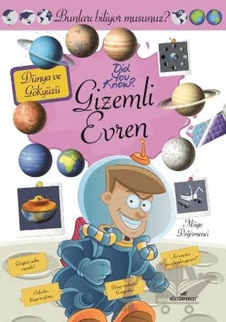 Gizemli Evren – Müge Değirmenci – Kültürperest Yayınevi kitap kapağı