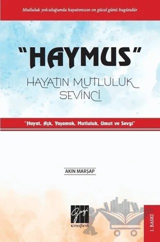 Haymus – Akın Marşap – Gazi Kitabevi kitap kapağı