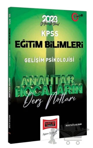 Yargı Yayınları 2023 KPSS Eğitim Bilimleri Anahtar Hocaların Gelişim Psikolojisi Ders Notları – Mustafa Alkan – Yargı Yayınevi kitap kapağı