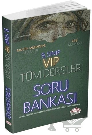 9. Sınıf Tüm Dersler Soru Bankası – Kolektif – Editör Yayınevi kitap kapağı