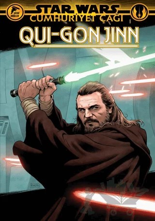 Star Wars: Cumhuriyet Çağı - Qui-Gon Jinn – Jody Houser – Çizgi Düşler Yayınevi kitap kapağı
