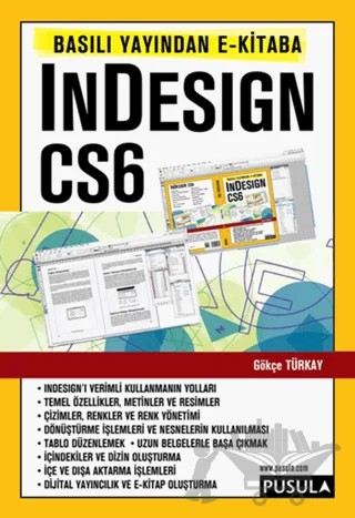 Indesign CS6 – Gökçe Türkay – Pusula Yayıncılık kitap kapağı