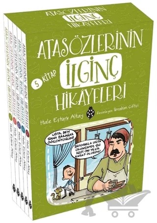 Atasözlerinin İlginç Hikayeleri (5 Kitap Takım) – Hale Eştürk Altay – Uğurböceği Yayınları kitap kapağı