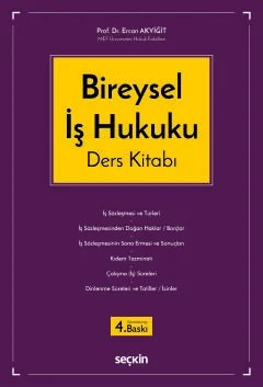 Bireysel İş Hukuku – Ercan Akyiğit – Seçkin Yayıncılık kitap kapağı