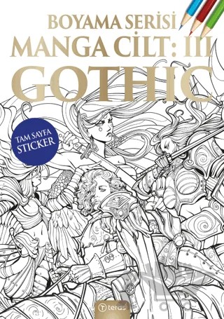 Manga Boyama Cilt III: Gothic – Kolektif – Teras Kitap kitap kapağı