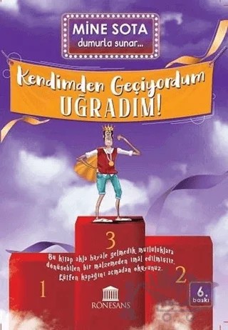 Kendimden Geçiyordum Uğradım – Mine Sota – Rönesans Yayınları kitap kapağı