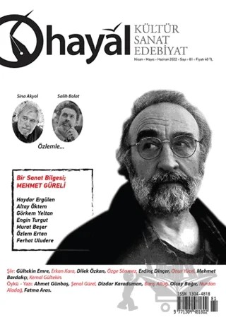 Hayal Kültür Sanat Edebiyat Dergisi Sayı: 81 – Hayal Yayınları kitap kapağı