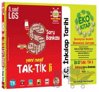8. Sınıf T.C. İnkılap Tarihi Ve Atatürkçülük Eko Taktikli Soru Bankası – Kolektif – Tonguç Akademi kitap kapağı