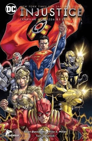 Injustice Yıl5 Cilt 3 – Brian Buccellato – Çizgi Düşler Yayınevi kitap kapağı