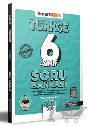 6. Sınıf Türkçe Soru Bankası – Haluk Seyit – Benim Hocam Yayınları kitap kapağı