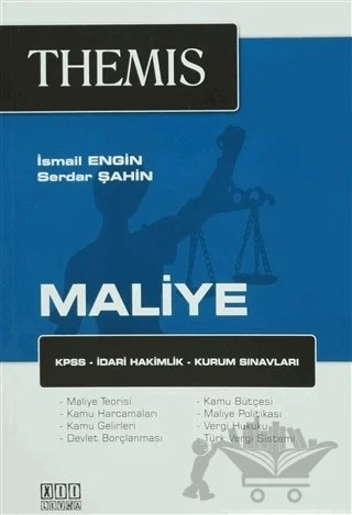 Themis - Maliye – İsmail Engin, Serdar Şahin – On İki Levha Yayınları kitap kapağı