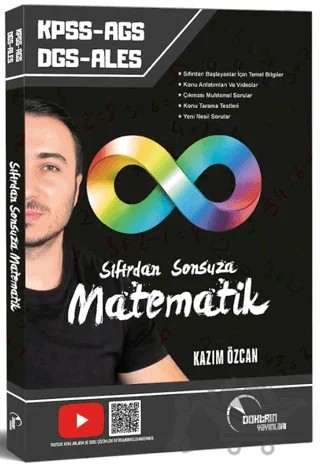 2026 KPSS AGS DGS ALES Matematik Soru Bankası – Kazım Özcan – Doktrin Yayınları kitap kapağı