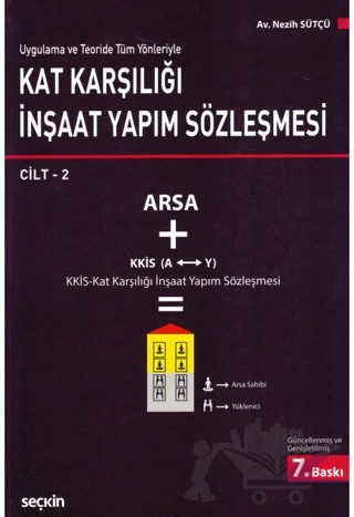 Kat Karşılığı İnşaat Yapım Sözleşmesi – Nezih Sütçü – Seçkin Yayıncılık kitap kapağı