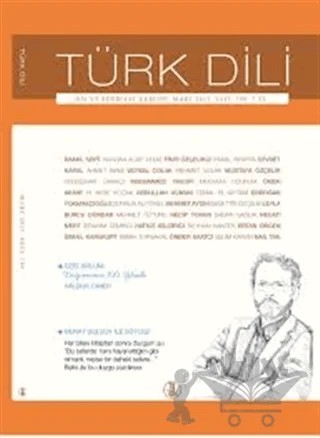Türk Dili Dil ve Edebiyat Dergisi Sayı: 759 - Mart 2015 – Türk Dil Kurumu Yayınları kitap kapağı