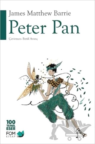Peter Pan – James Matthew Barrie – FOM Kitap kitap kapağı