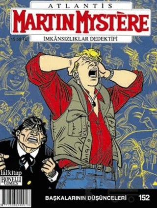 Martin Mystere Sayı 152 : Başkalarının Düşünceleri – Lal Kitap kitap kapağı