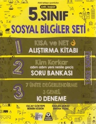 5. Sınıf Sosyal Bilgiler Seti – Kolektif – Örnek Akademi kitap kapağı