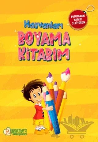 Hayvanları Boyama Kitabım – Kolektif – Pırıltı Kitapları - Erkam kitap kapağı