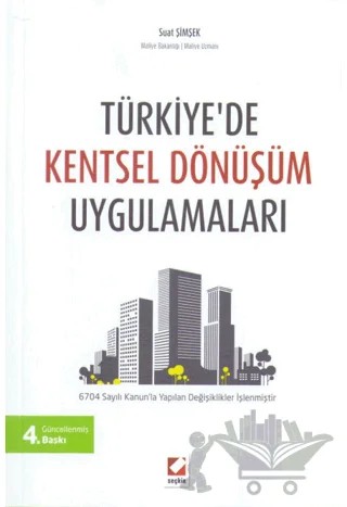 Türkiye'de Kentsel Dönüşüm Uygulamaları – Suat Şimşek – Seçkin Yayıncılık kitap kapağı