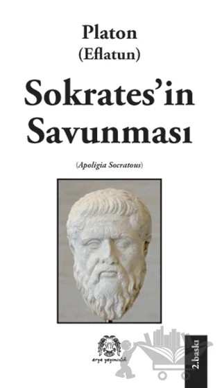 Sokrates’in Savunması – Platon (Eflatun) – Arya Yayıncılık kitap kapağı