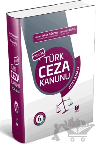 Pratik Türk Ceza Kanunu – Mustafa Artuç – Adalet Yayınevi kitap kapağı
