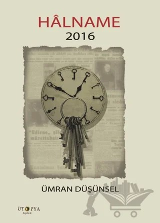 Halname 2016 – Ümran Düşünsel – Ütopya Yayınevi kitap kapağı